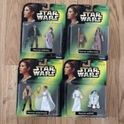 Set of 4 Princess Leia Collection 1997 STAR WARS Power of the Force Kenner