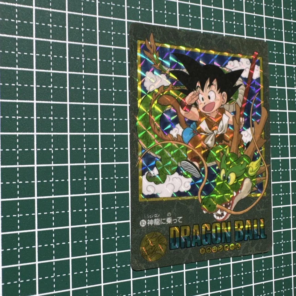 Dragon Ball Trading Card Son Goku Used Visual Adventure Shenron Card - Image 2 of 4