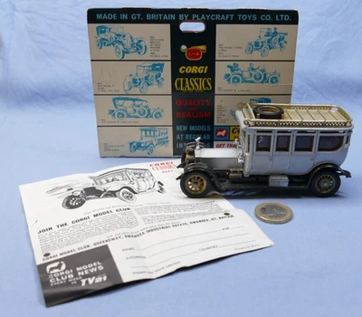 Corgi Toys Classics réf 9041 : Rolls Royce Silver Ghost anno 1912 - Photo 1/4