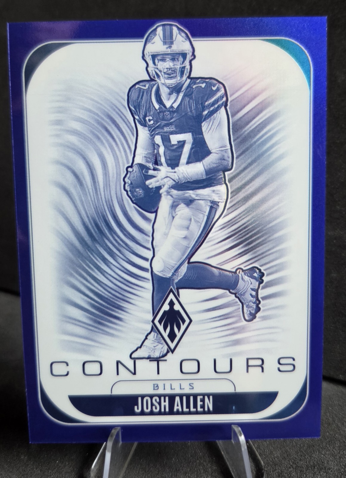 2025 Panini Phoenix - Contours Josh Allen #4 Blue /199