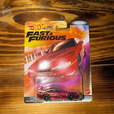 HOT WHEELS PREMIUM💥 #2/5 METALLIC RED NISSAN 240SX "S14"  FAST & FURIOUS