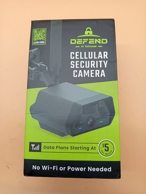 Open Box Tactacam Defend Cellular Security Camera DFD-GRD01