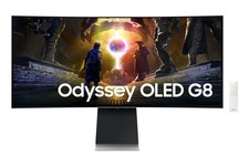 34 Inch Odyssey OLED G8 G85SD UWQHD 175Hz  G-SyncCompatibleCurved GamingMonitor 