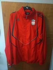 Adidas Liverpool FC Rain Jacket 2009/2010  UK Size 46/48 Vintage Rare