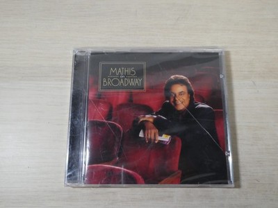 Johnny Mathis Mathis on Broadway CD 2000 Brand New Sealed Cracked Case