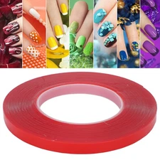 Transparent Double Sided Mounting Tape Reusable Strong for Nail Art Display