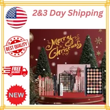 POPFEEL Christmas Makeup Gift Set Box Holiday Beauty Kit for Women Cosmetics