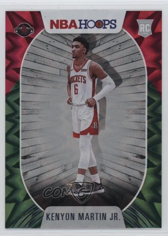 2020 Panini NBA Hoops Green Explosion /89 Kenyon Martin Jr #232 Rookie RC 1k85