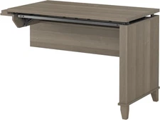 Bush Furniture Somerset 42W 3 Position Sit to Stand Return in Ash Gray