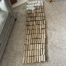 100 Cardboard Toilet Paper Rolls Bulk Lot Crafting DIY Art Projects Brown white
