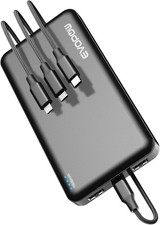 Portable Charger Power Bank 10000mAh USB C in Out Fast Charging Battery Pack