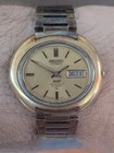 Vintage '72 Seiko 5246-5000 King Seiko KS Oval Watch, Orig. Band, Hi-Beat, Runs