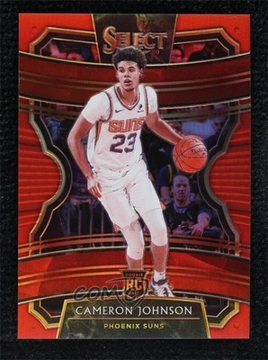 2019 Panini Select Concourse Red Prizm 170/199 Cameron Johnson #8 Rookie RC 7zf