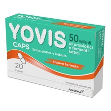 Yovis Caps 50 Miliardi Integratore Fermenti Lattici Vivi e Probiotici 20 Capsule