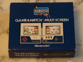 Rare FRENCH Version BOXED Rain Shower NINTENDO Game & Watch VINTAGE 1983 JI21