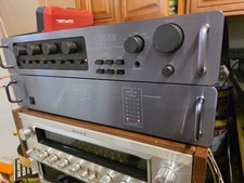 CARVER  Set Magnetic Field Power Amplifier Model M-1.0t and  C 1 preamp 