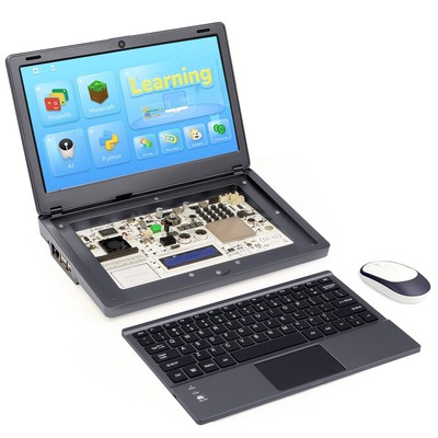 CrowPi 2 All-in-Kit for Raspberry Pi 4/5 Laptop, Without RPi 5 Board, Learnin...