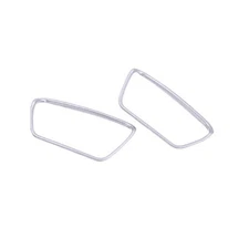 Fit For BMW X2 F39 2018-2021 Matte Silver Seat Adjustment Handle Panel Trim 2PCS