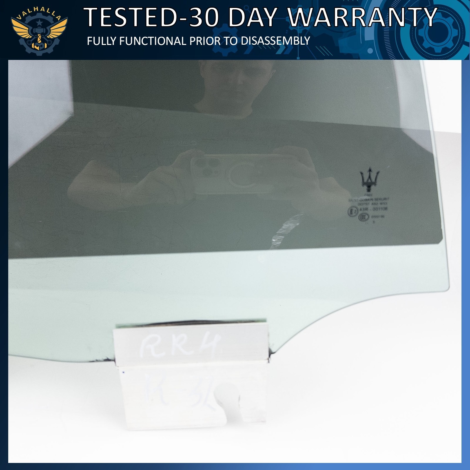 Maserati Ghibli 2014-2024 REAR+RIGHT Door glass