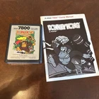 Donkey Kong Atari 7800 Game Cartridge W Manual Tested