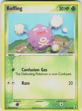 Koffing 72/113 EX Delta Species Pokemon TCG on eBay
