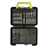 "Ryobi RAK60DDF Kit 60 Bits 1/4\" Sechskantbohrer Bits Schraubendreherkoffer"