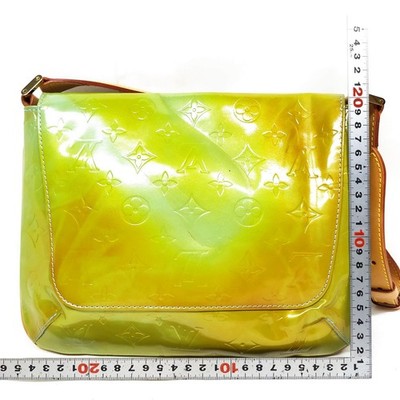 Louis Vuitton LV Crossbody bag Thompson Street Green Vernis