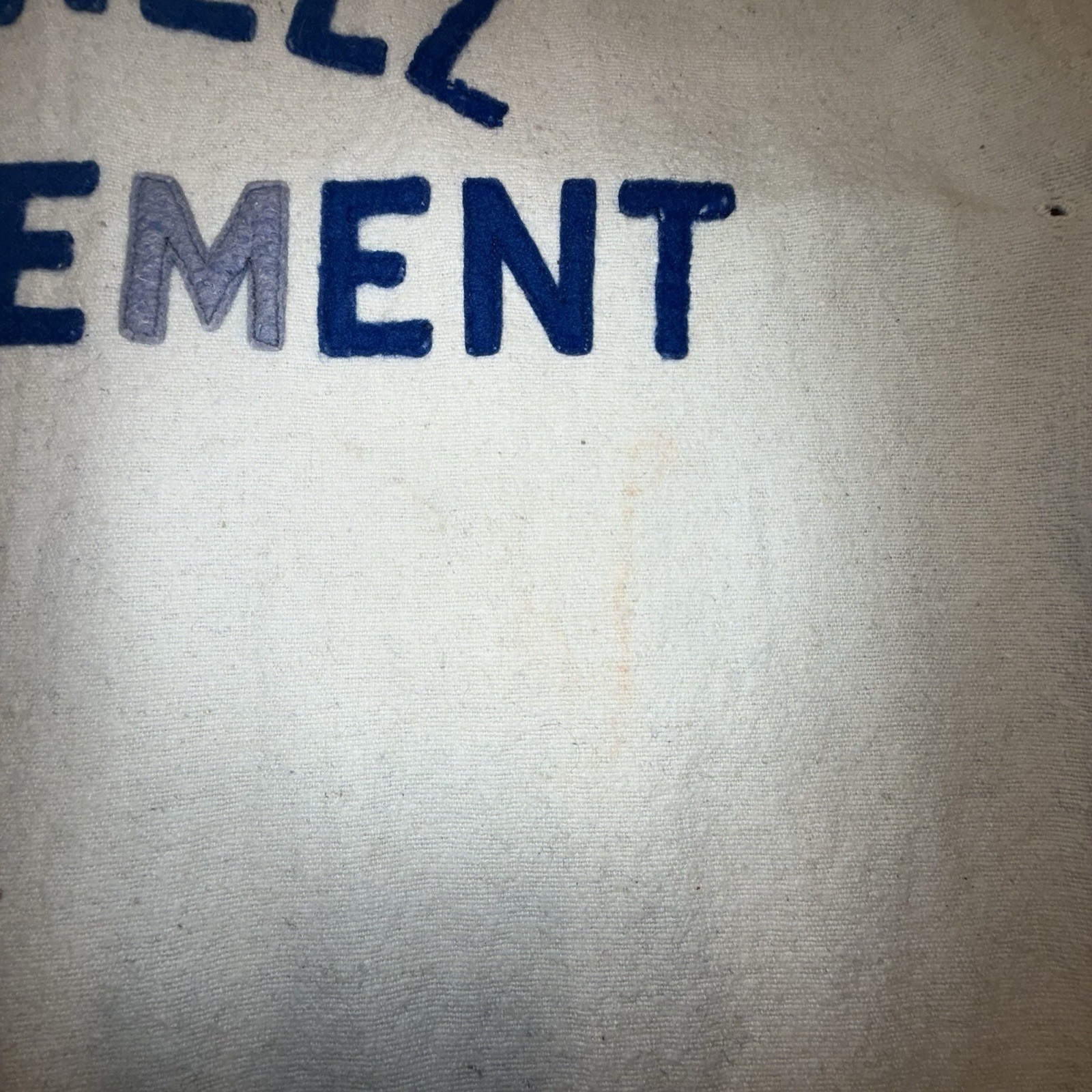 Vintage 1950s Baseball Jersey Flannel VFW Orwell Ohio Orwell Implement