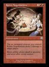 Kyren Negotiations LP Light Play Mercadian Masques MTG [10333]