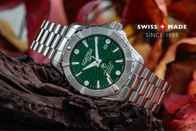 Roamer Deep Sea Automatic 860983 41 75 70 Herrenuhr Armbanduhr Automatik Diver