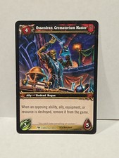 World Of Warcraft TCG Ossandran, Crematorium Master March Of The Legion Regular