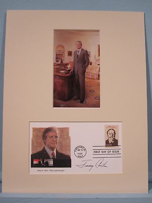 President Jimmy Carter and First Day Cover