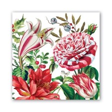 Michel Design Works Christmas Bouquet 20 Triple-Ply Paper Luncheon Napkins