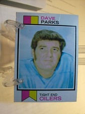 1973 Topps Football Card  #179 Dave Parks   (87351)