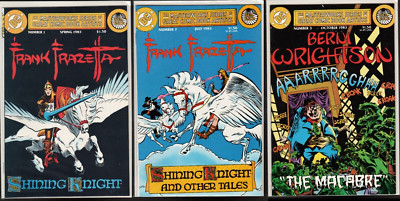 Masterworks Series Great Comic Book Artists 1 2 3 (1983) 9.6/NM+ Complete set!