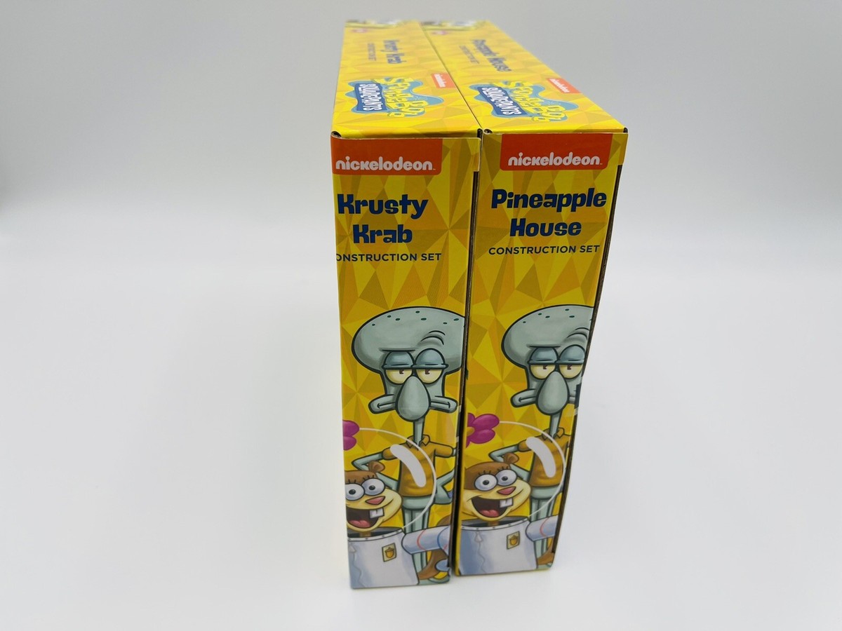 Set Costruzioni SpongeBob - Krusty Krab E Pineanas (Ananas) - Nickelodeon, Nuovo - Foto 3