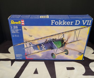 Fokker D VII Plane 1/28 REVELL Military Model Kit MIB NEW | eBay