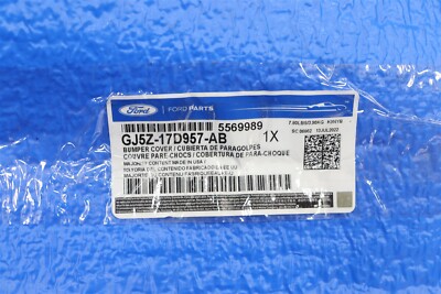 NEW OEM Ford Front Bumper Cover GJ5Z-17D957-AB Ford Escape 2017