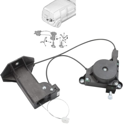 Spare Wheel Carrier Release Mechanism For Fiat Fiorino Qubo 2007-2018 7603.W5