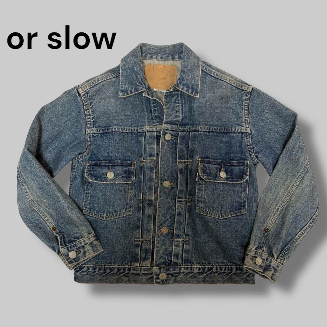 ジャケット・アウター orSlow 2nd 50's Denim Jacket 2 year wash OrSlow Type 2 1950's Denim Jacket (Unisex) - Two Year Wash