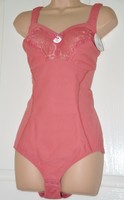 Ted 1 - Lovely Feminine Bodysuit / Teddy In Soft Salmon Pink, Bn, 44c Ted 1 - Lovely Feminine Bodysuit / Teddy In Soft Salmon Pink, Bn, 44c