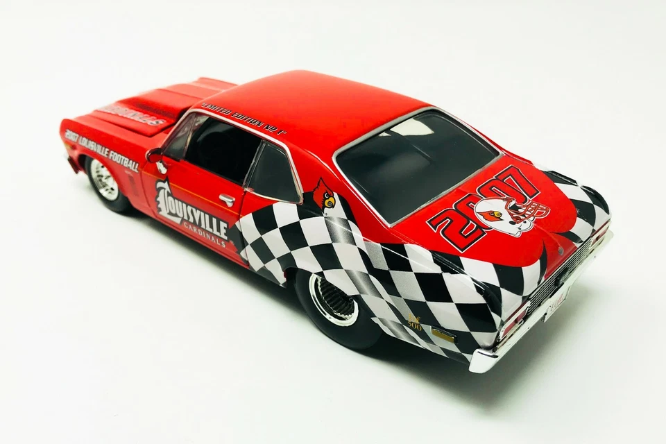 Louisville Cardinals 1970 Nova SS Diecast Limited Edition of 500 Football Series - Image 3 of 4