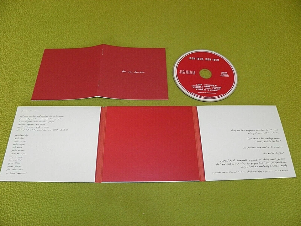 Bon Iver (2nd Album) 2011 USA Jagjaguwar CD Digipak EX Alt-Indie / Justin Vernon - Image 2 of 2