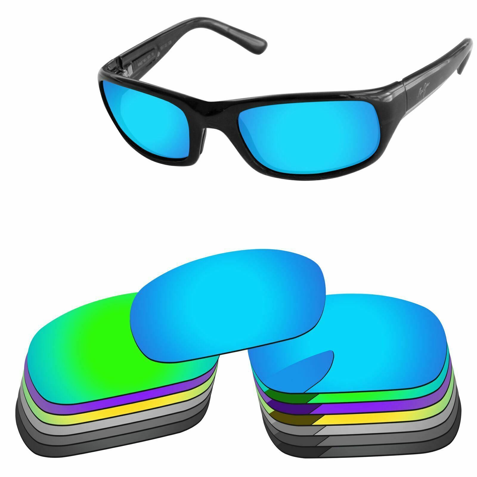Polarized Replacement Lenses ForMaui Jim Stingray MJ103 MultiOptions