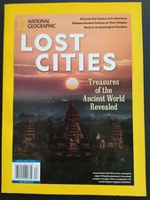 National Geographic Magazine December, 2021 Lost Cities Treasures Ancient World