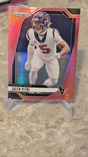NFL Panini Prizm Football 2024 - Jalen Pitre Pink #118 - Houston Texans Parallel