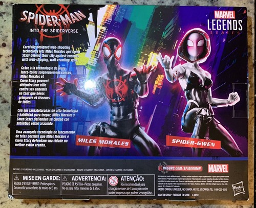 Marvel Legends Spider-Man Miles Morales and Spider-Gwen Action Figure - 第 2/5 張圖片