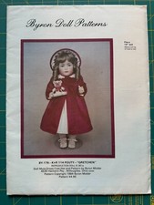 Byron Doll Patterns BY-176 "Gretchen" - New Old Stock/Uncut