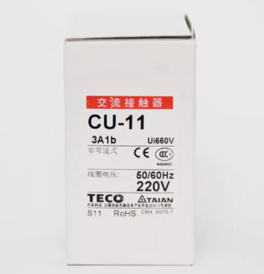 New TECO TAIAN CU-11 AC Contactor 110V