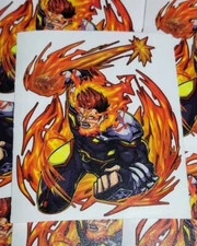 Scorching Fist Spot Holo Decal  by The Rising King TRK LLC